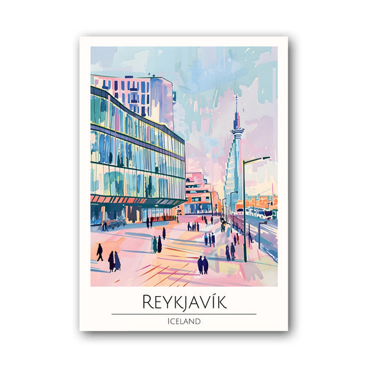Reykjavík - Iceland Poster