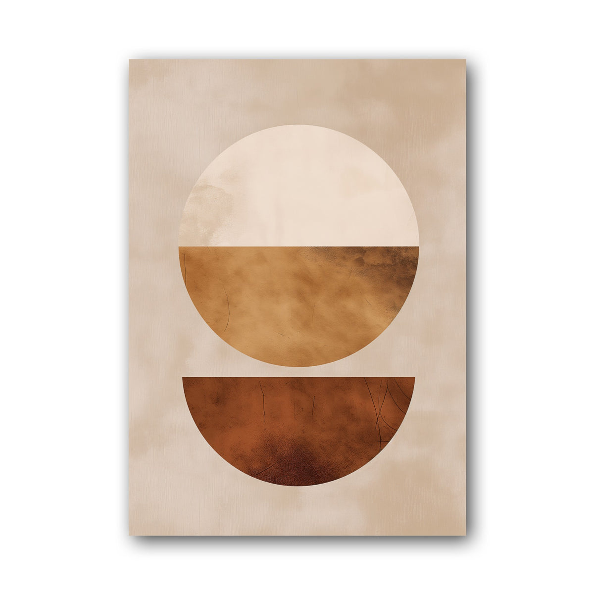 Brown Bowl Balance Poster