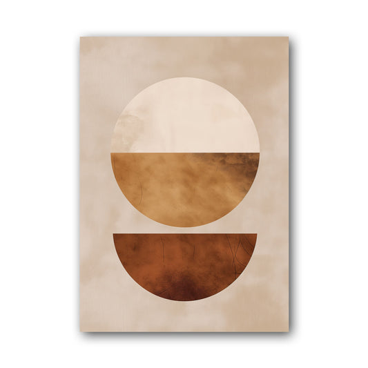 Brown Bowl Balance Poster