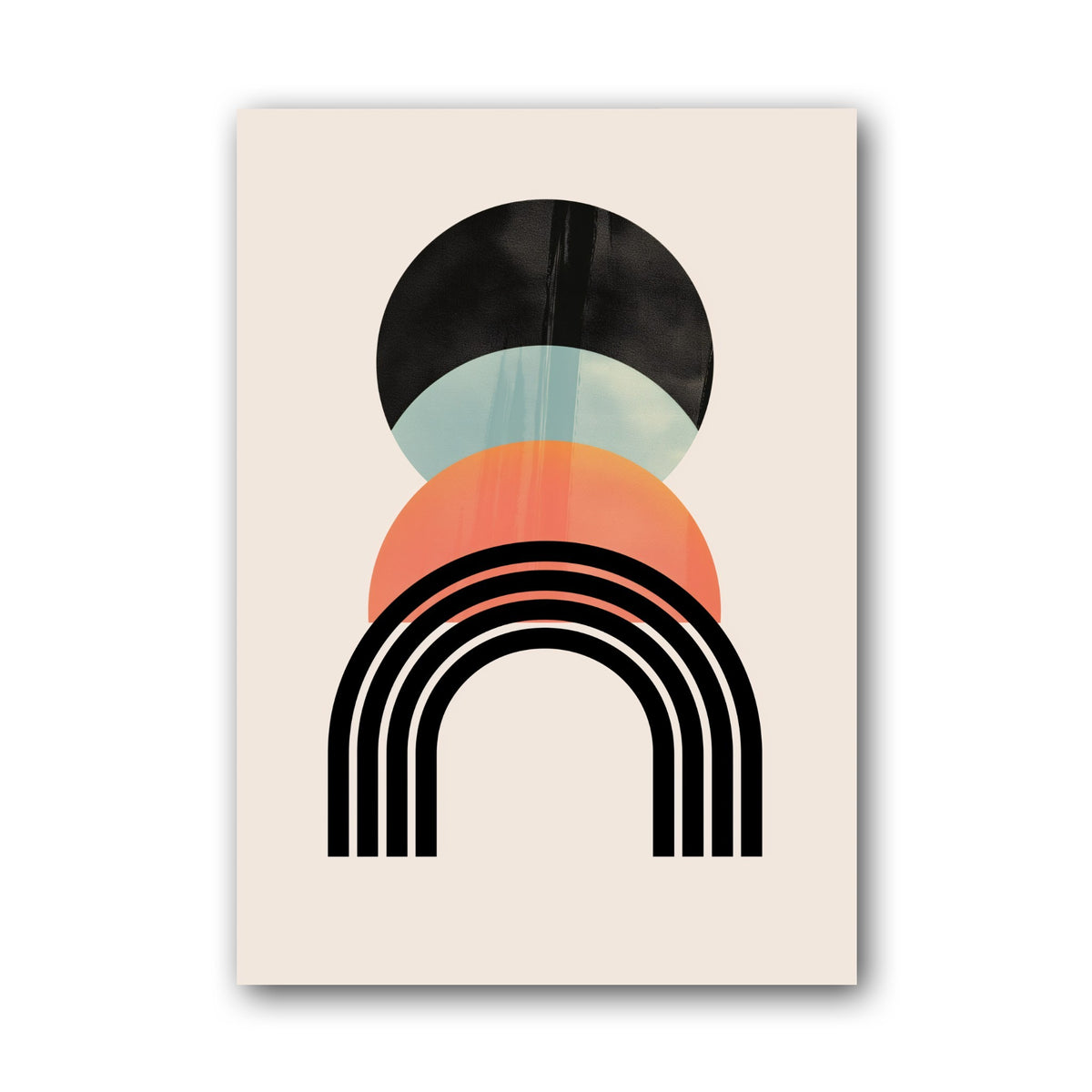 Black Coral Arch Poster