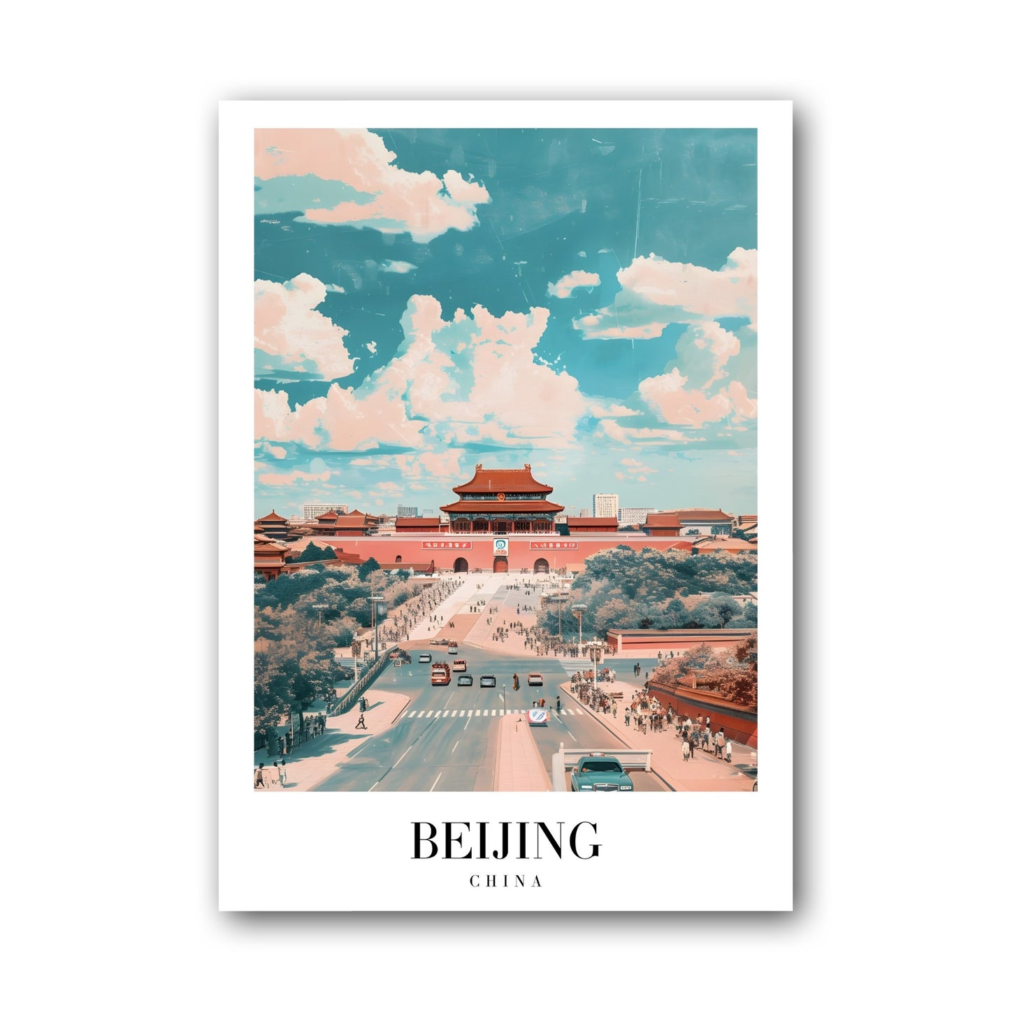 Beijing - China Poster