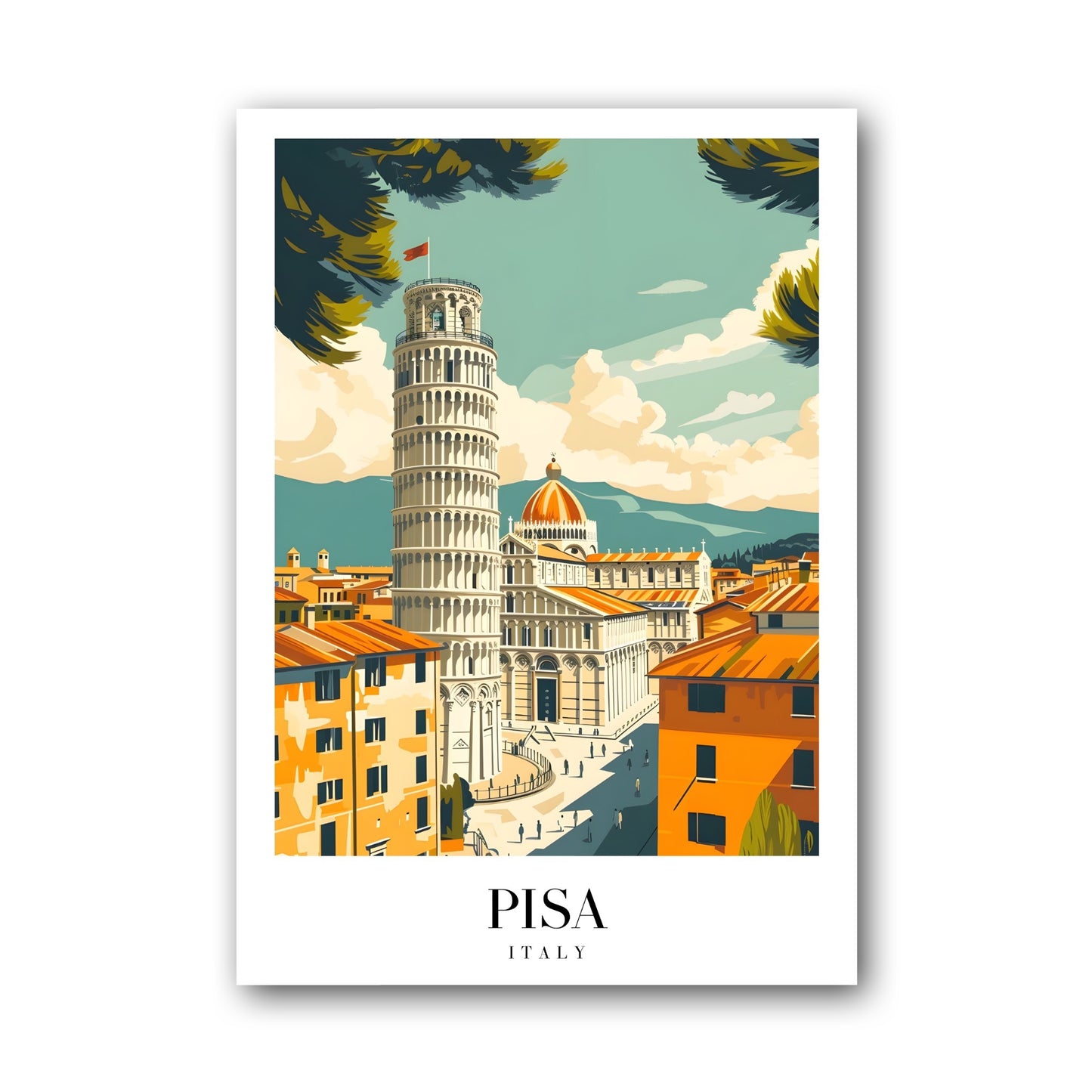 Pisa - Italy Poster
