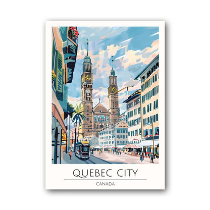 Quebec City - Canada Poster