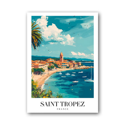Saint Tropez - France Poster