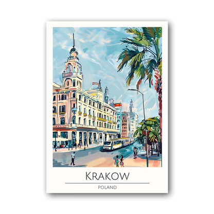 Krakow - Poland Poster