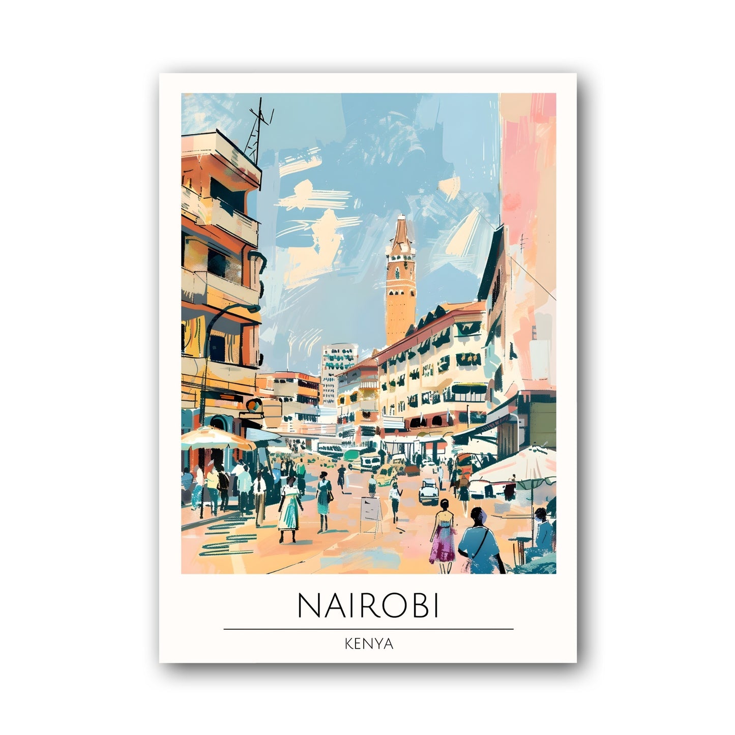 Nairobi - Kenya Poster