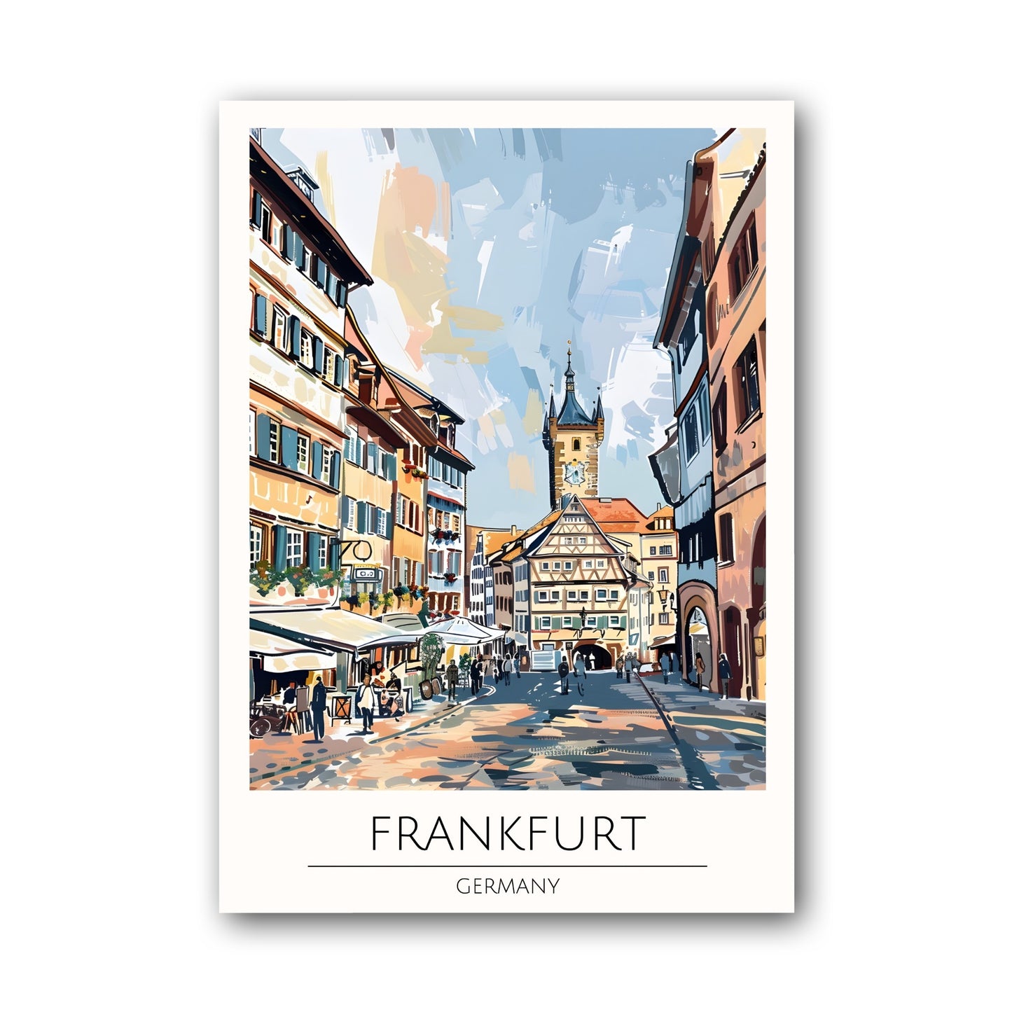 Frankfurt - Germany Poster