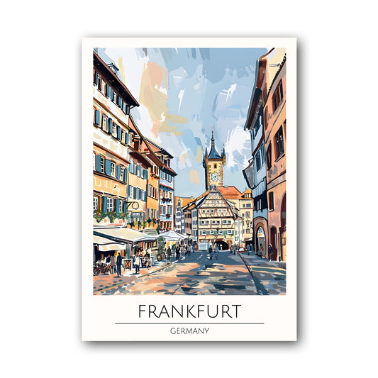 Frankfurt - Germany Poster