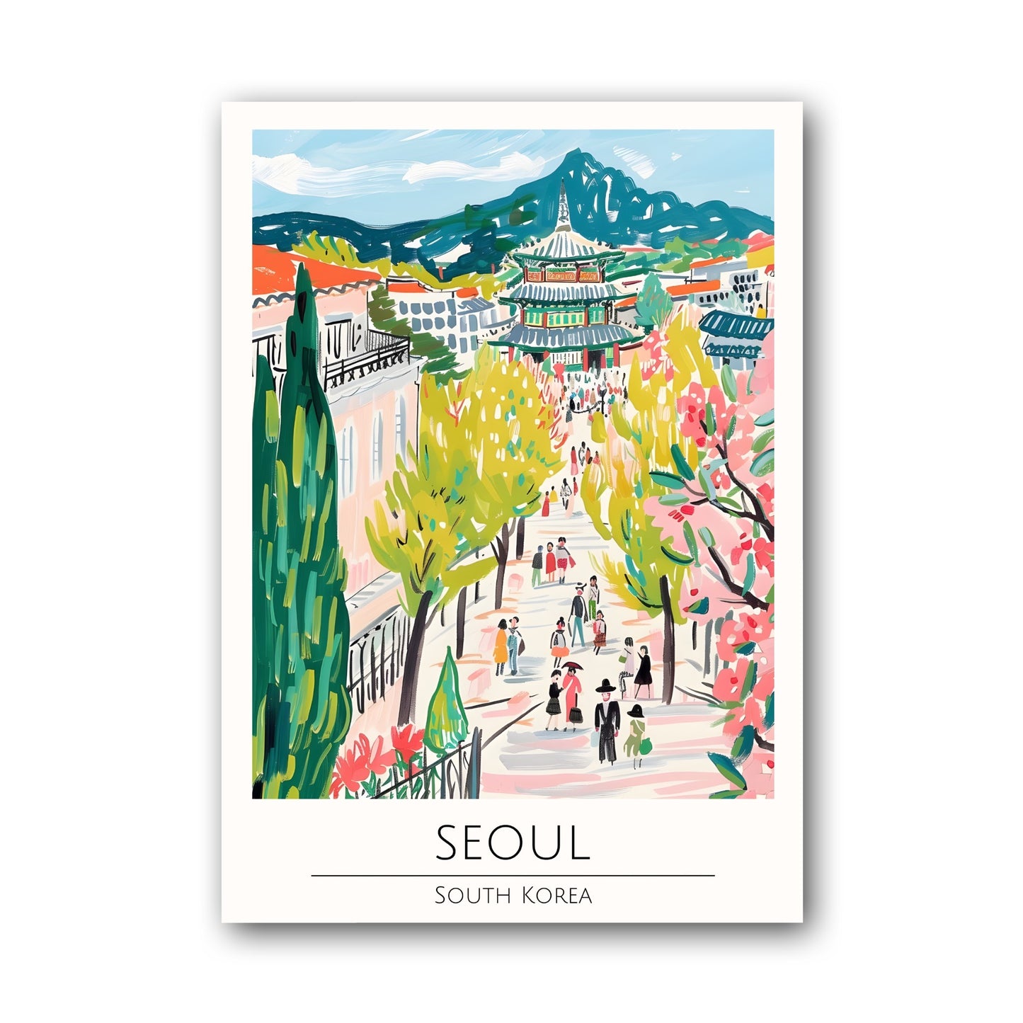 Seoul - South Korea Poster