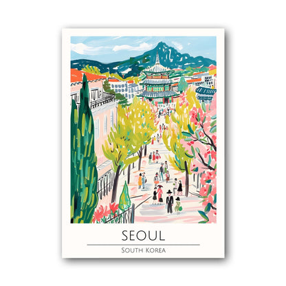 Seoul - South Korea Poster