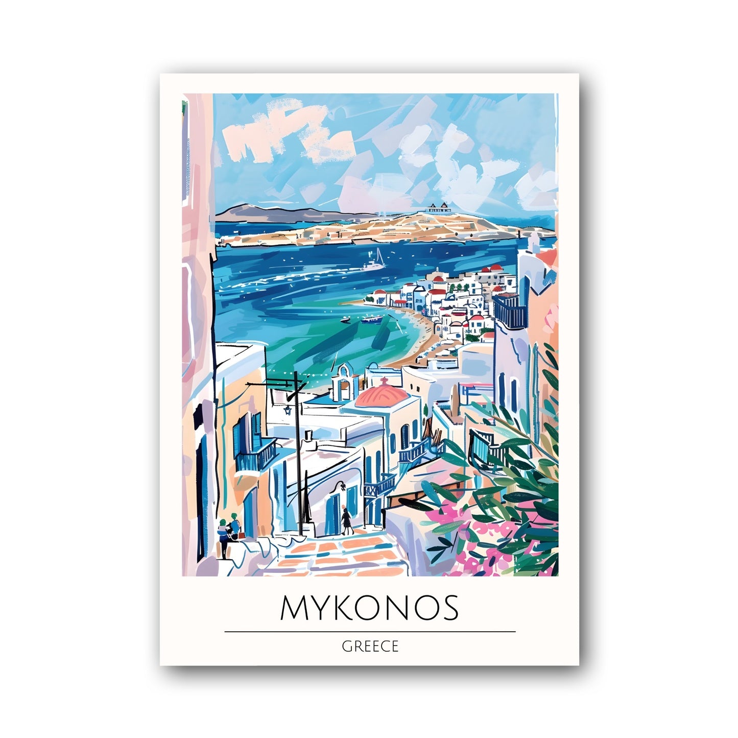 Mykonos - Greece Poster