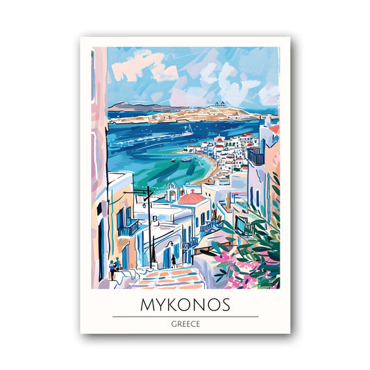 Mykonos - Greece Poster