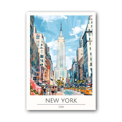 New York - USA Poster