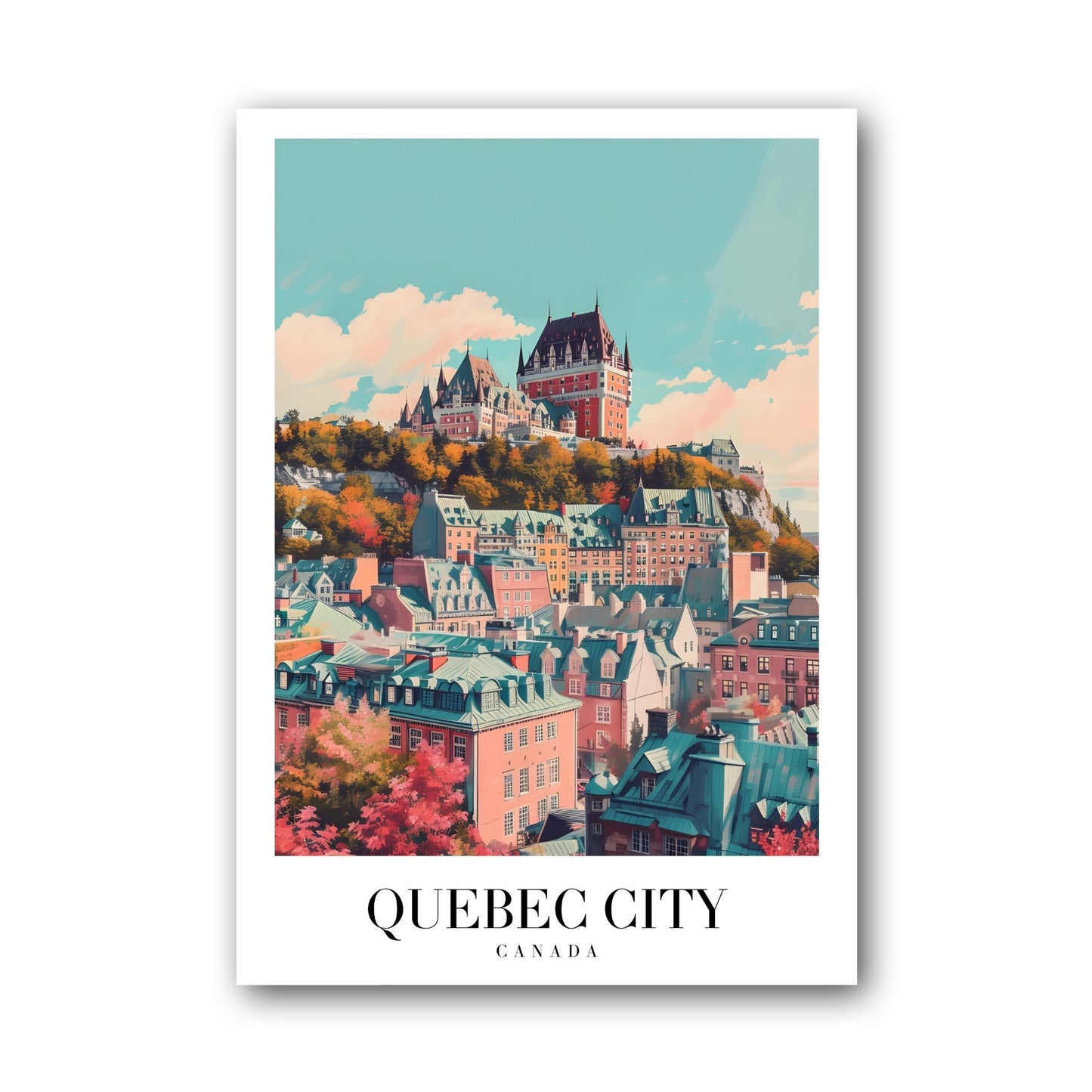 Quebec City - Canada Poster