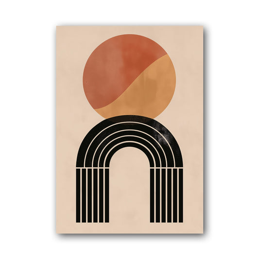 Terracotta Rising Arch Poster