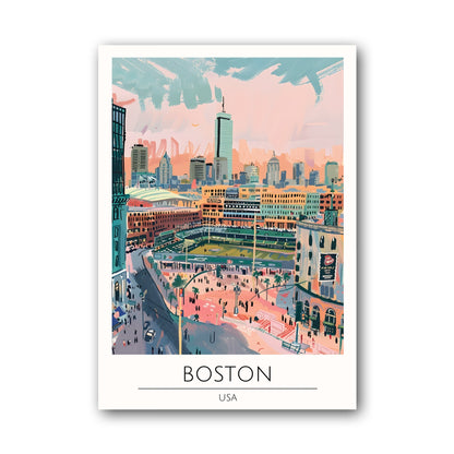 Boston - USA Poster