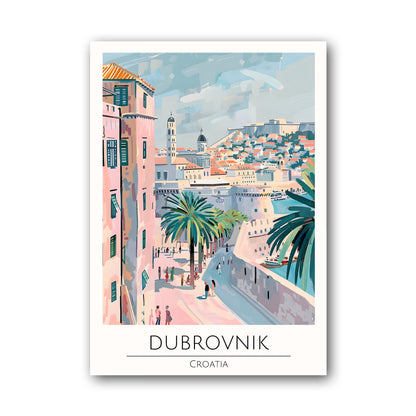 Dubrovink - Croatia Poster