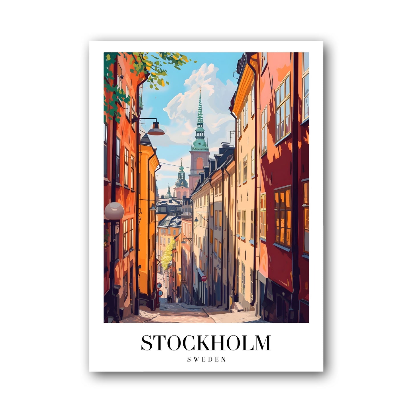 Stockholm - Sweden Poster