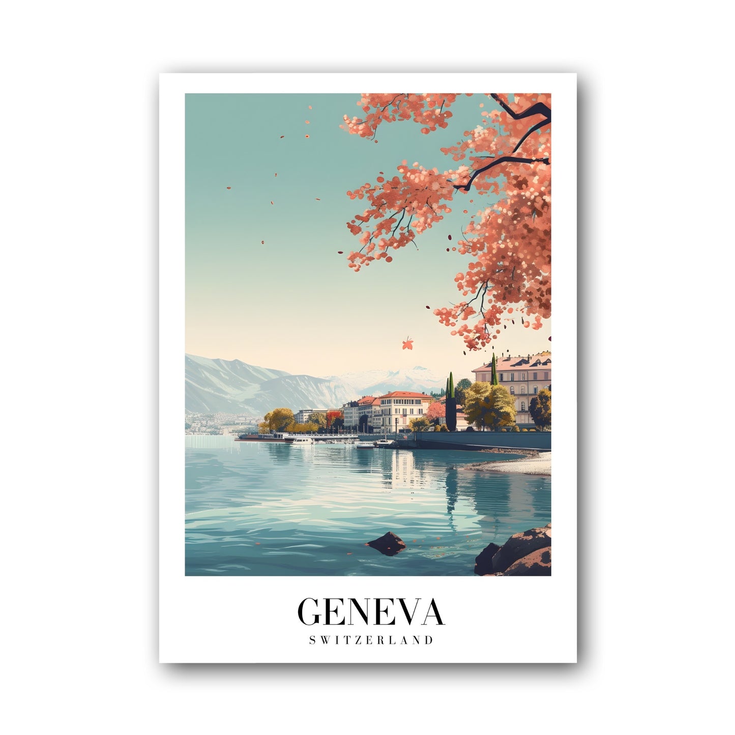 Geneva - Switzerland Poster