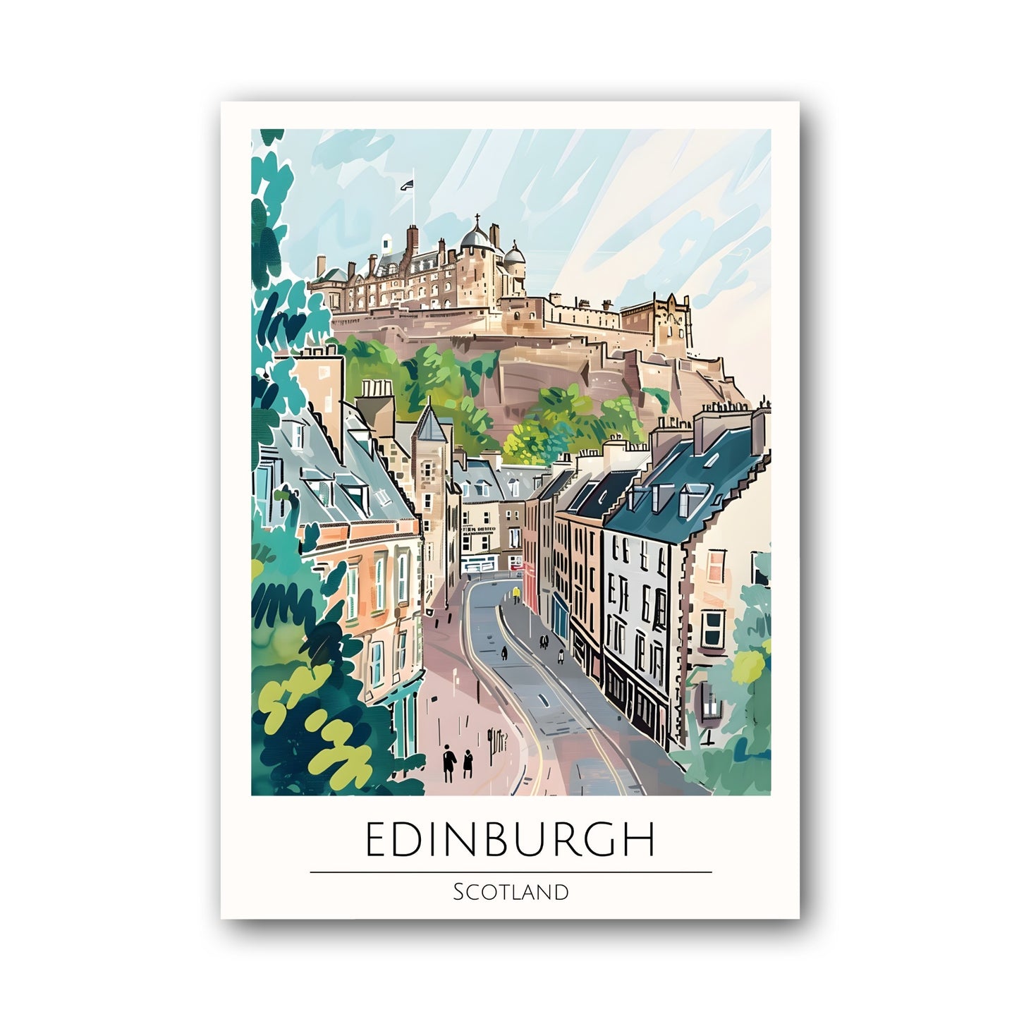 Edinburgh - Scotland Poster