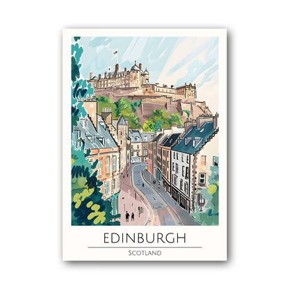 Edinburgh - Scotland Poster