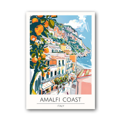 Amalfi Coast - Italy Poster