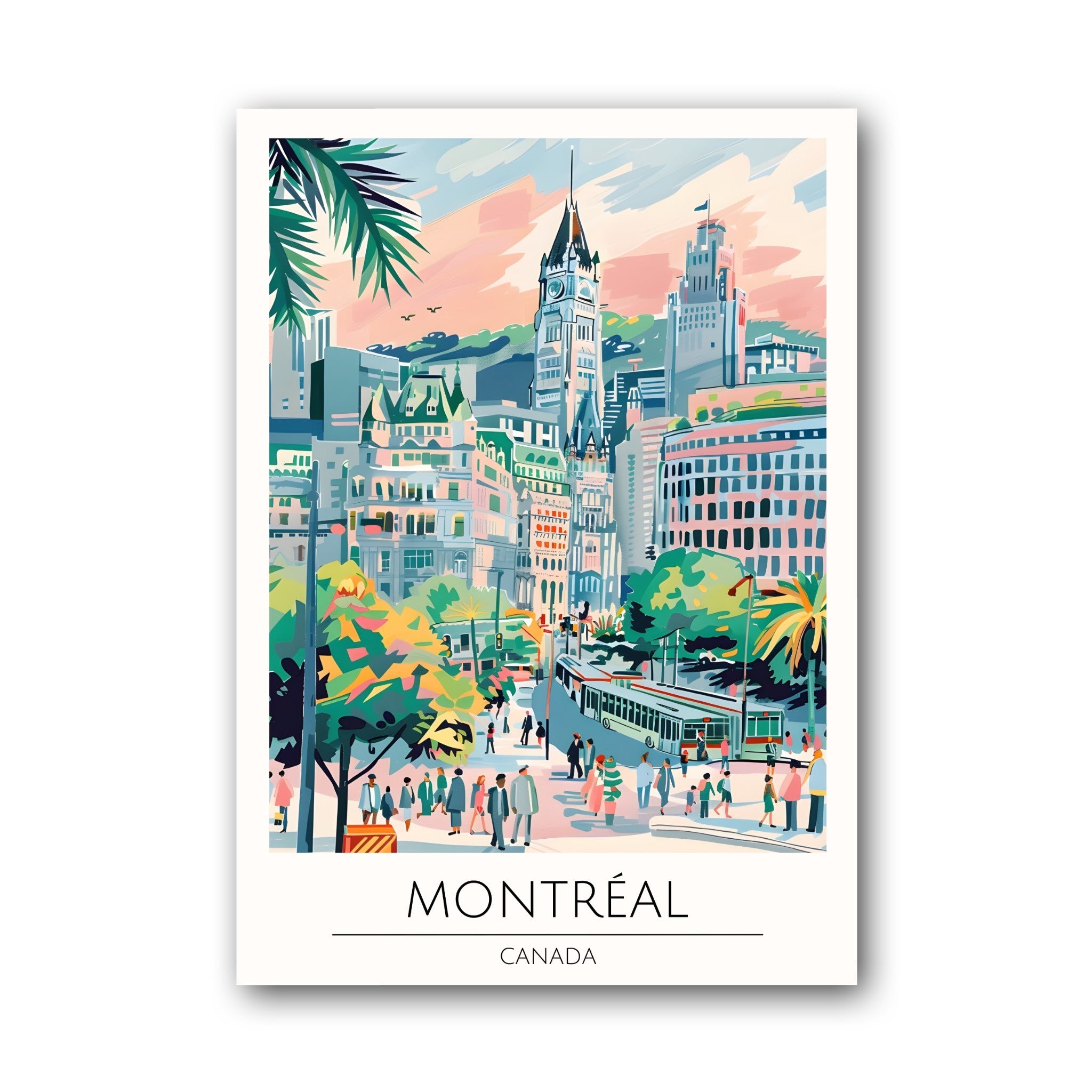Montréal - Canada Poster