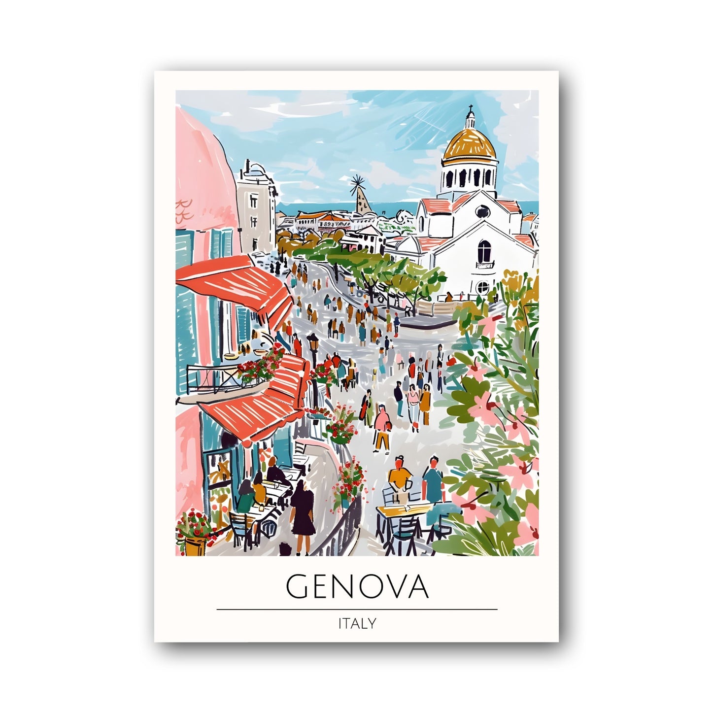 Genova - Italy Poster