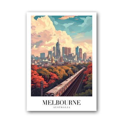 Melbourne - Australia Poster