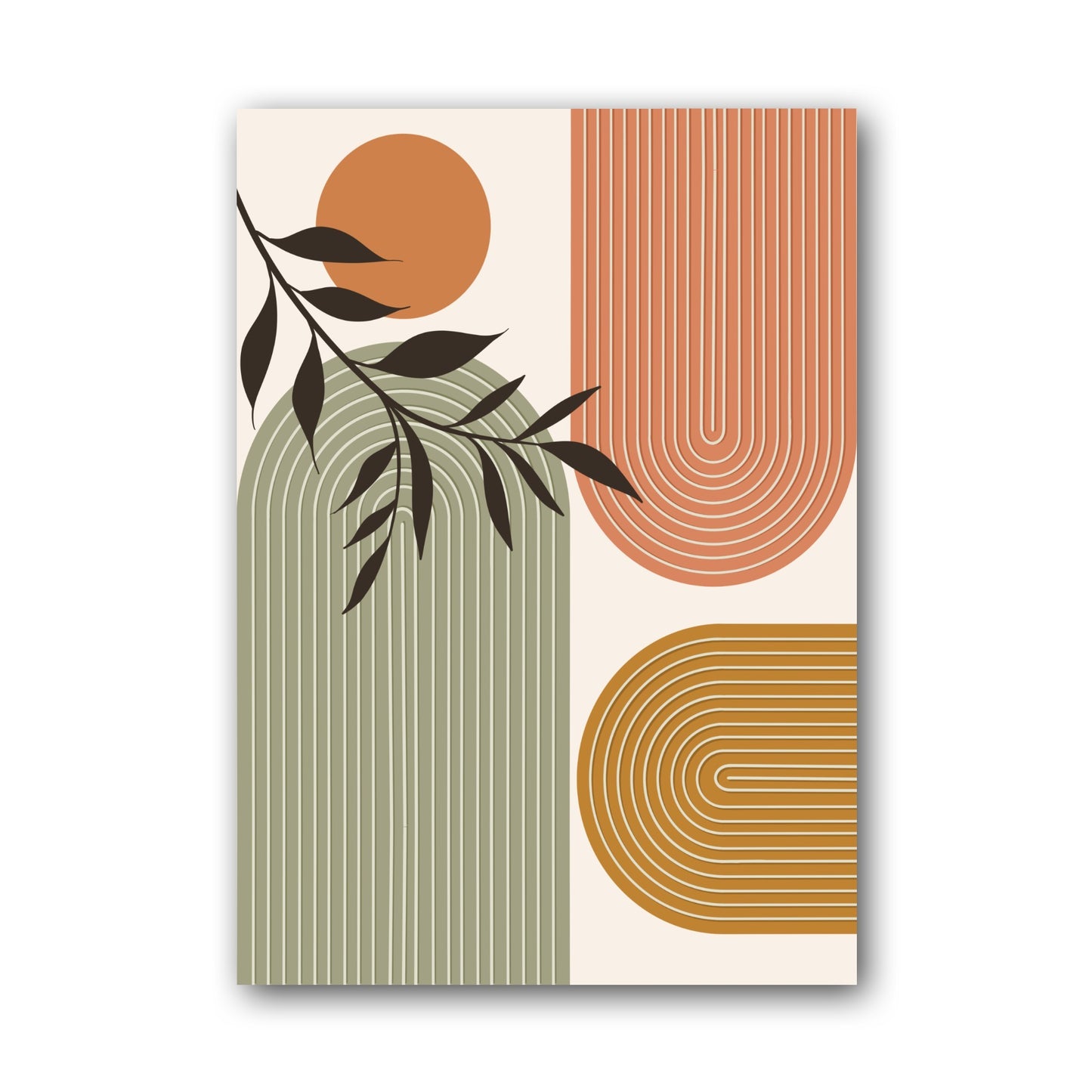 Terracotta Sage Modular Poster