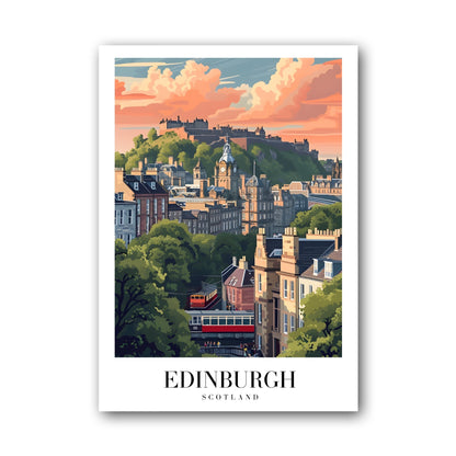 Edinburg - Scotland Poster