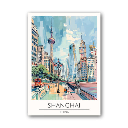 Shanghai - China Poster