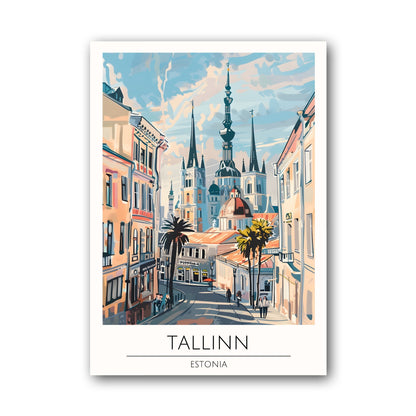 Tallinn - Estonia Poster