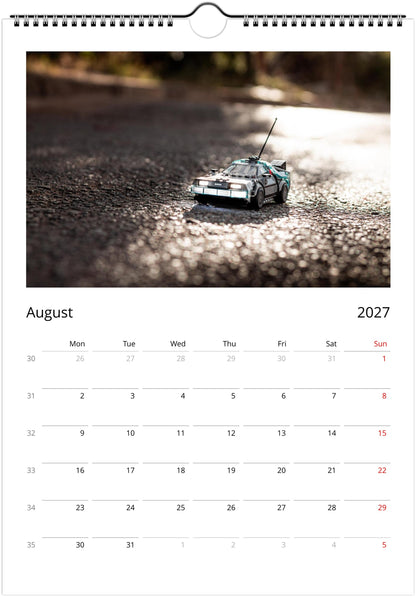 Minifig on Camera - Wall calendar (2027)