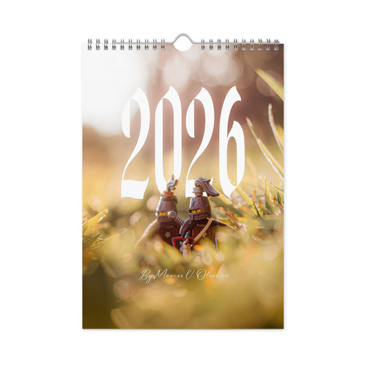Minifig on Camera - Wall calendar (2026)